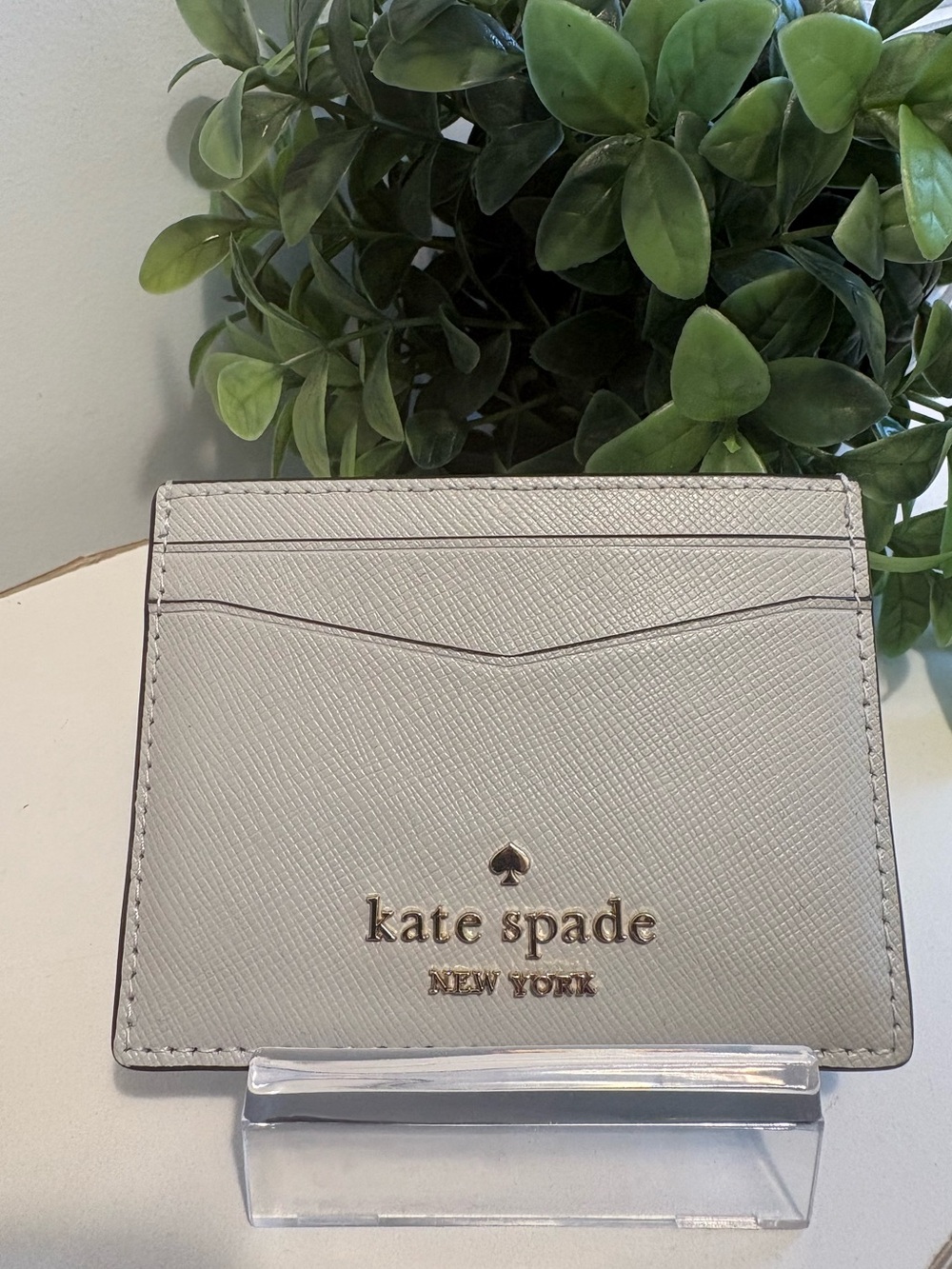 NWOT Kate Spade Leather Card Holder